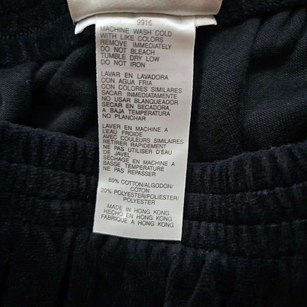 Adidas Adult Unisex Black Vintage Three Stripes Straight Jogger Pants Size Mediu - Picture 12 of 16